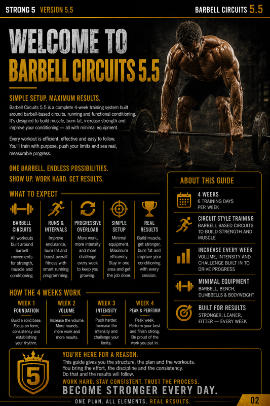 Guide 5.5 Barbell Circuits