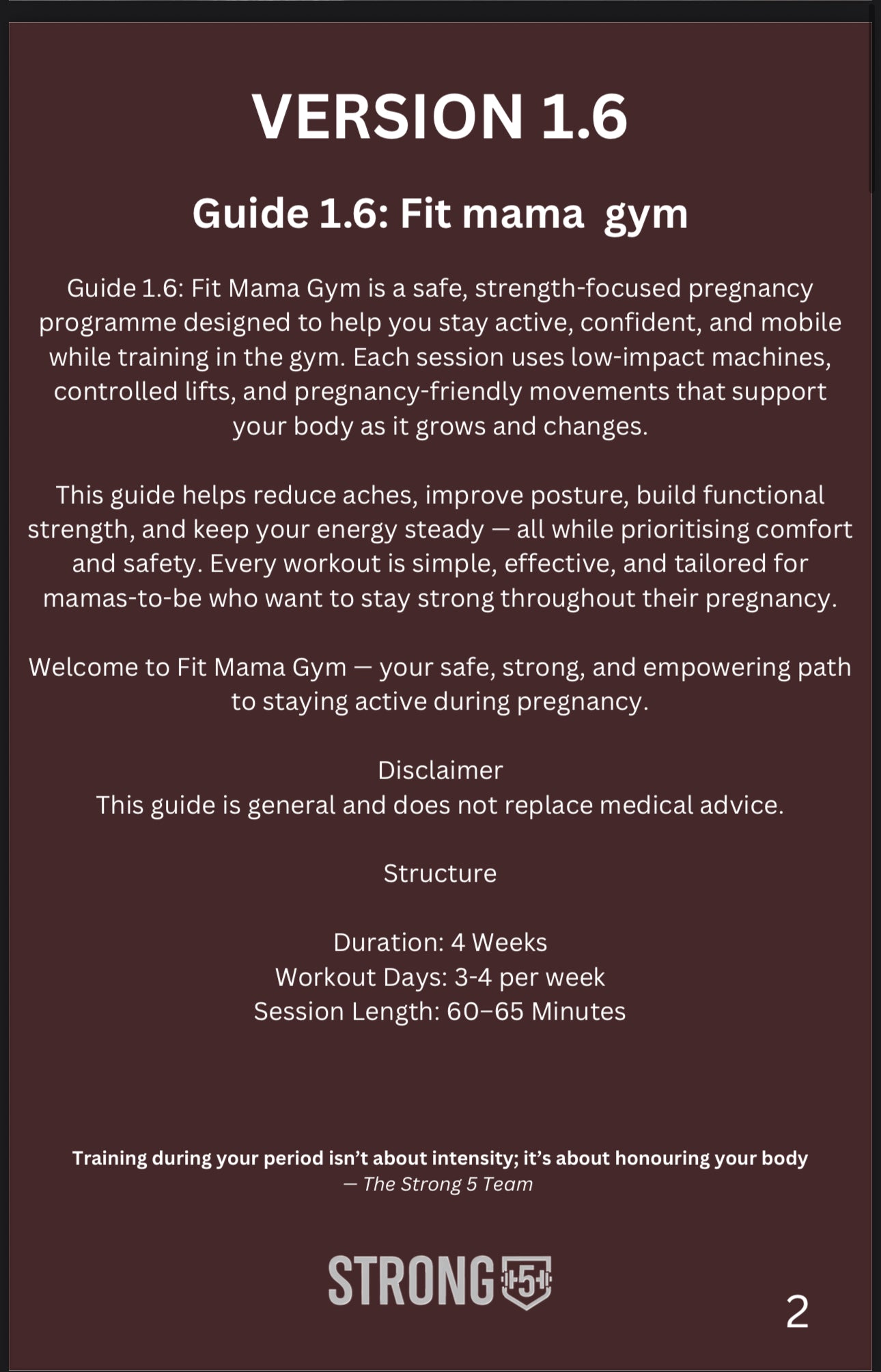 Guide 1.6 Fit Mama Gym