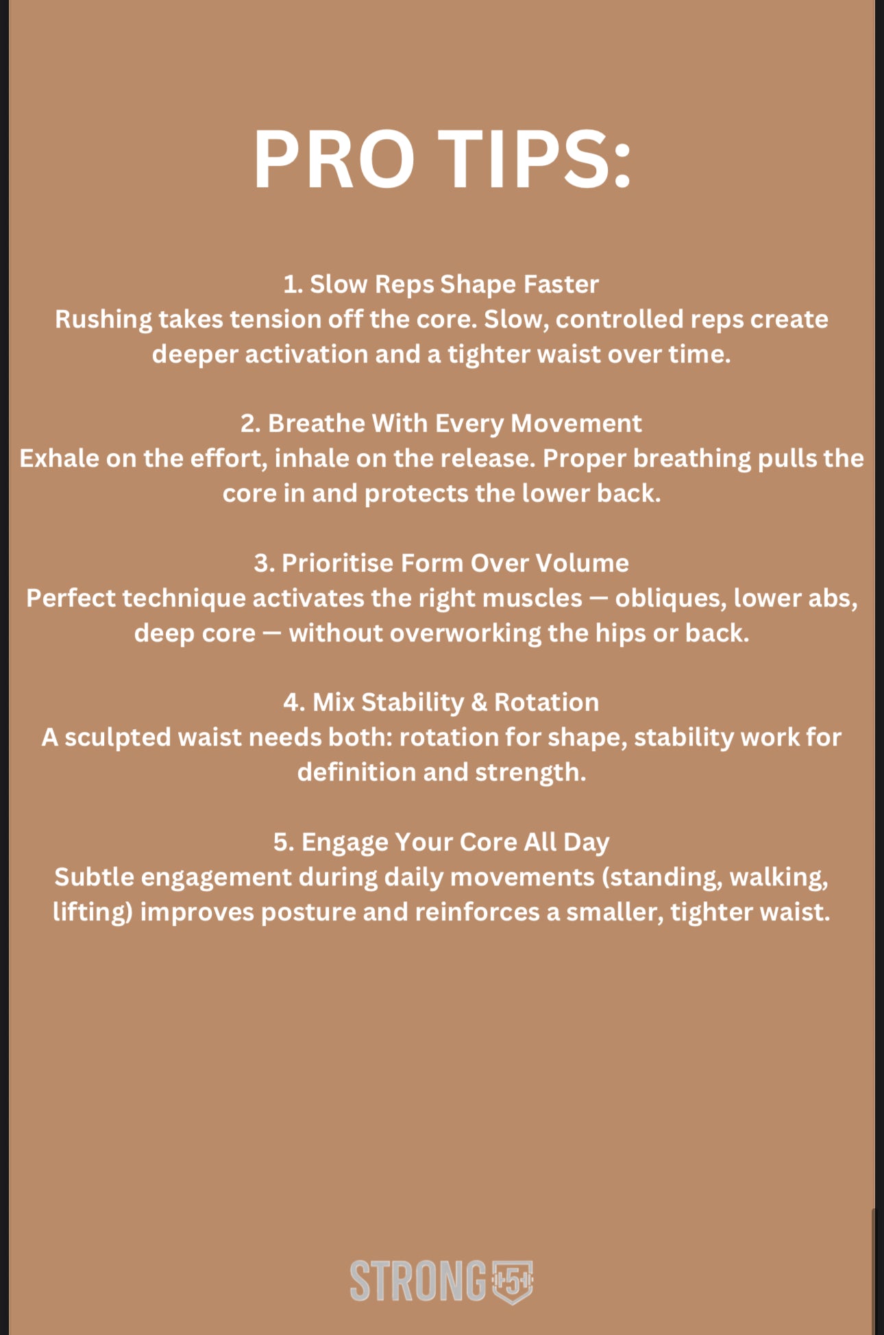 Guide 1.7 Waist & Core