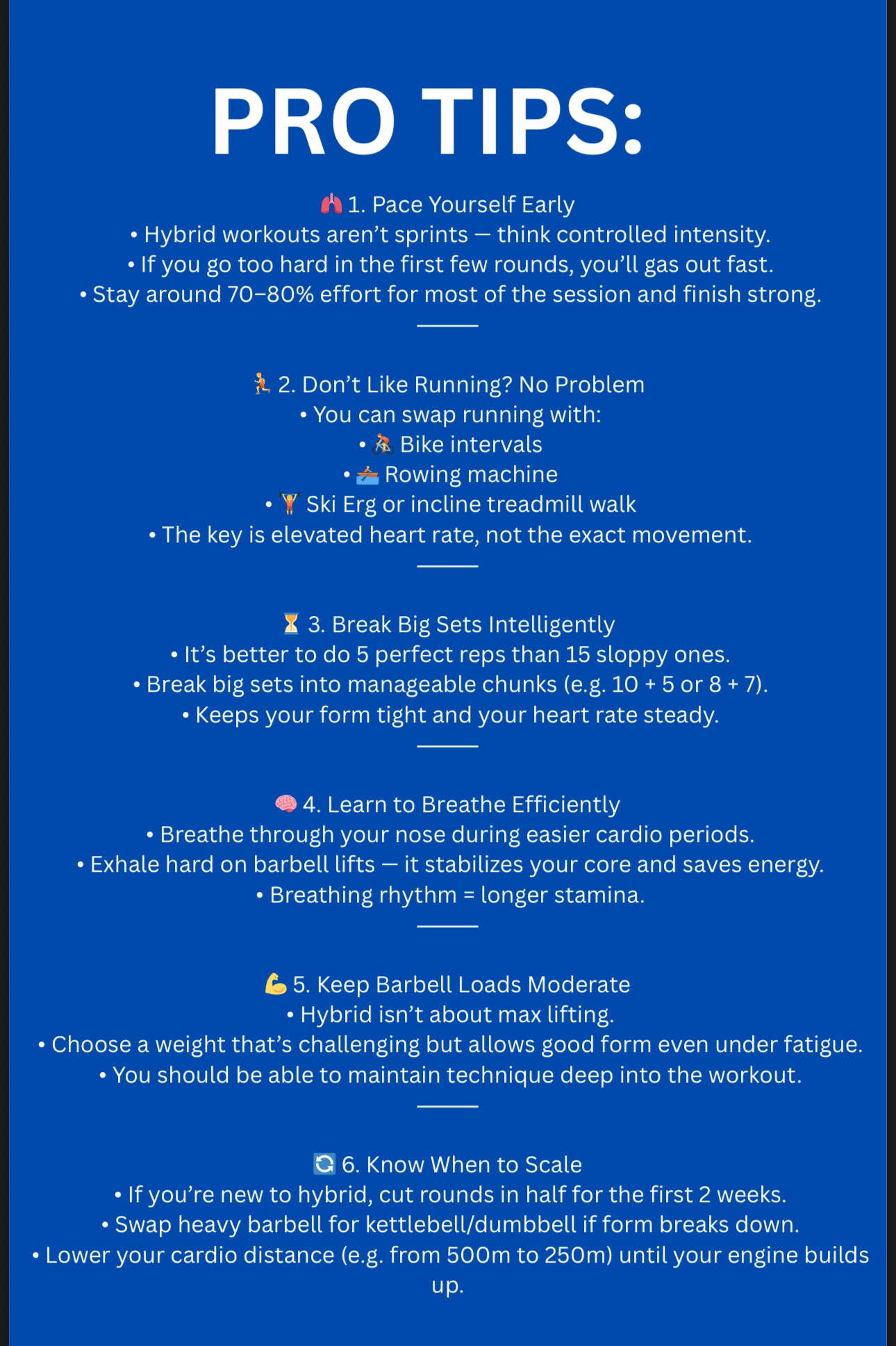 Guide 3.2 Hybrid training