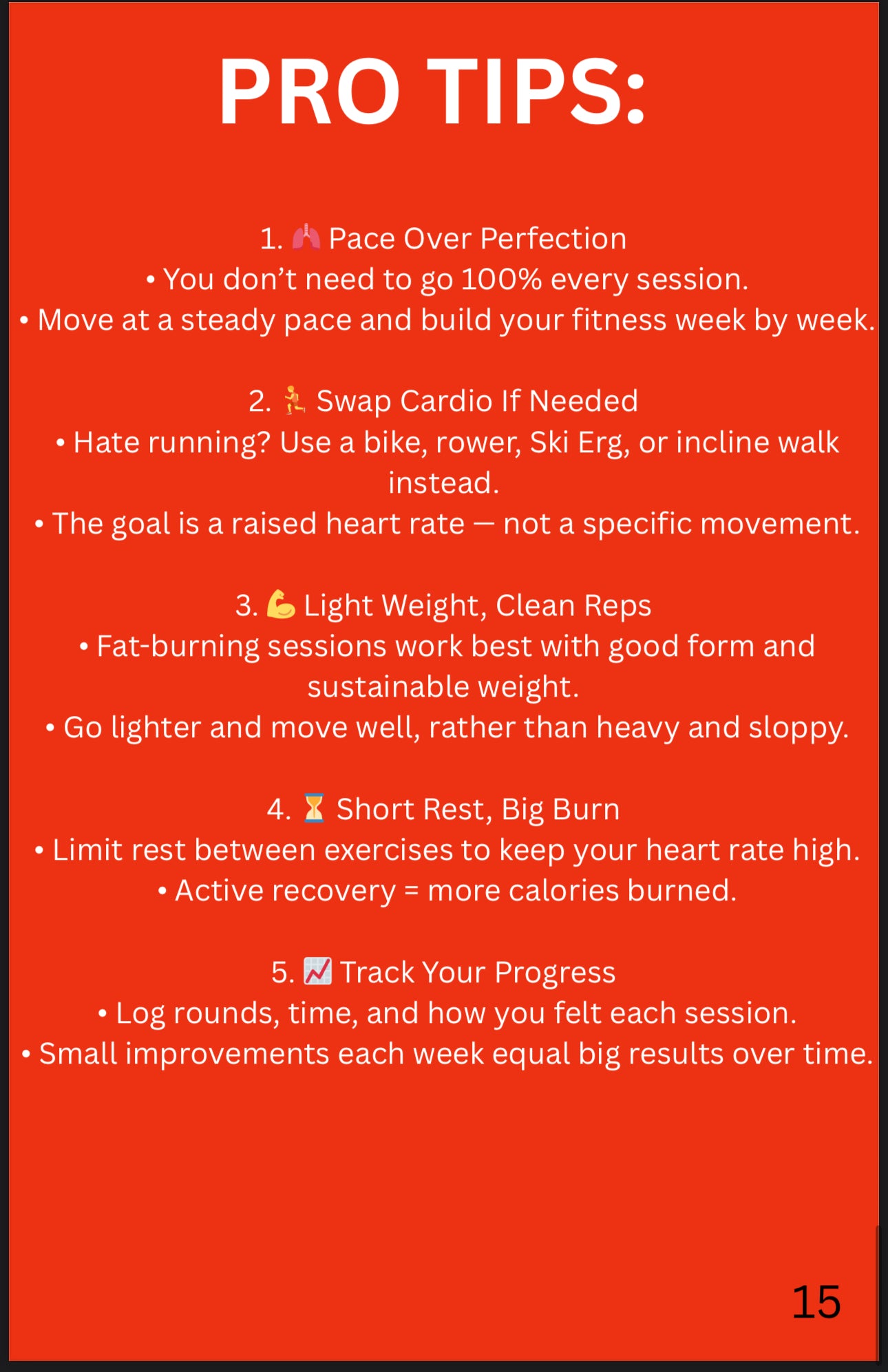 Guide 3.4 Fat burner