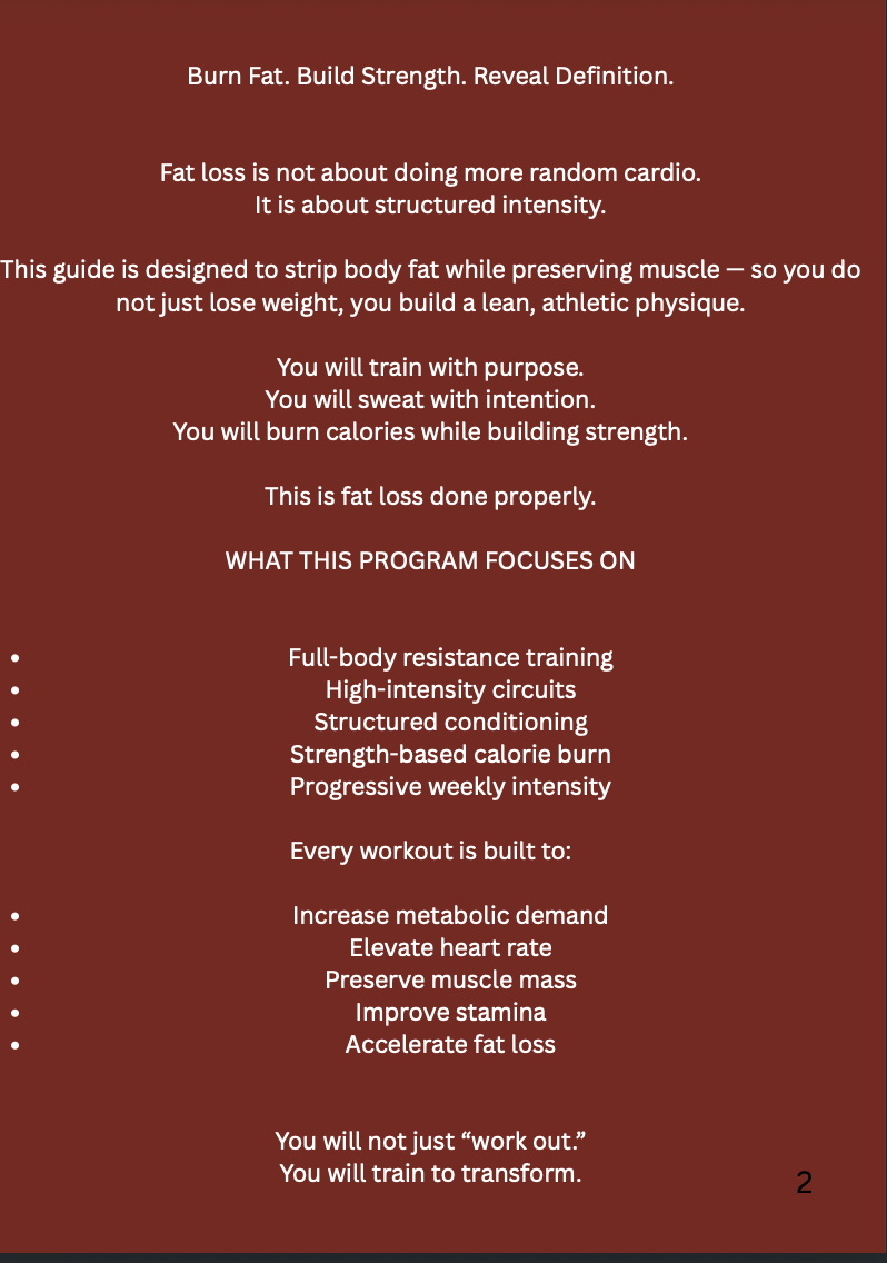 Guide 4.4 Fat Burner