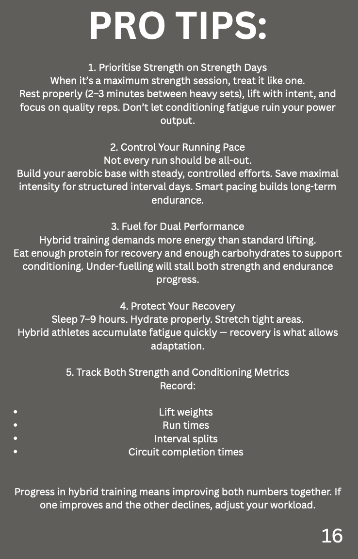Guide 4.3 Hybrid Training